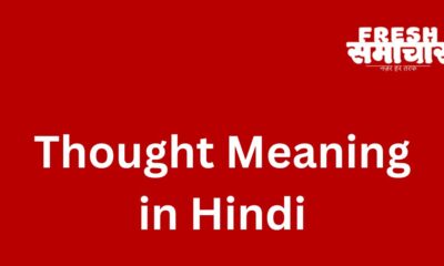 thought meaning in hindi