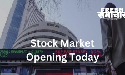 stock market opening today