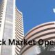 stock market opening