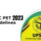 upsssc pet exam guidelines